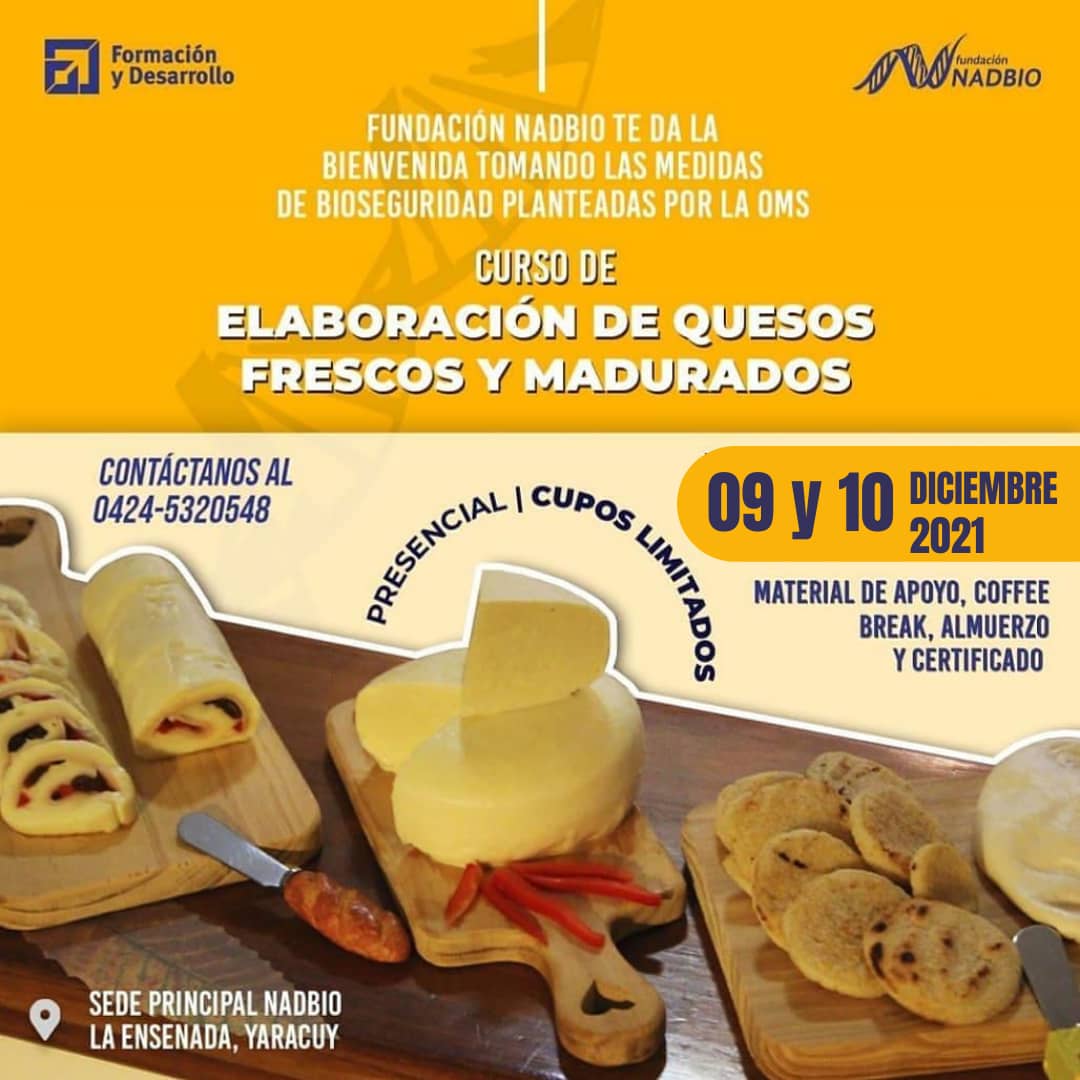 CURSO DE ELABORACIÓN DE QUESOS FRESCOS Y MADUROS